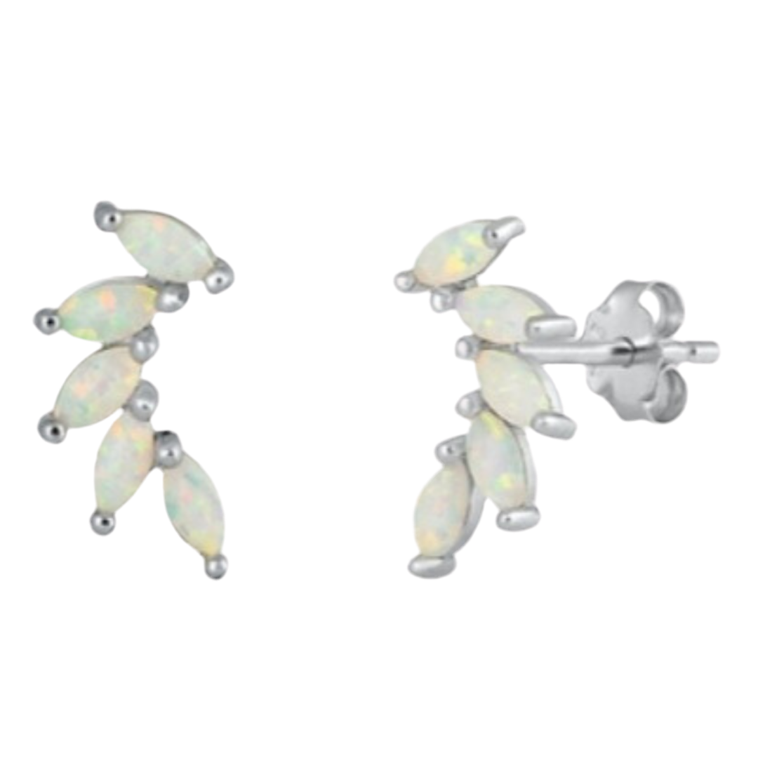 Pantallas con piedras opal blanco