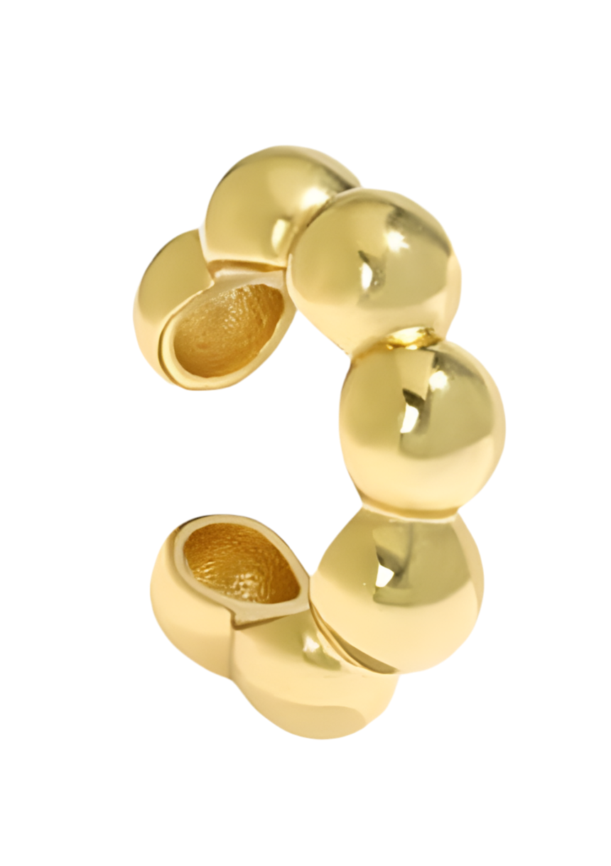 Ear cuff dorado