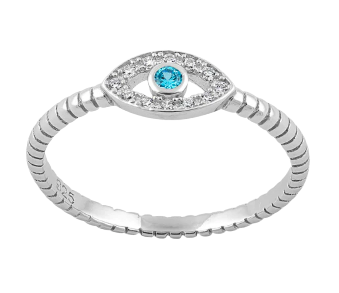 Sortija evil eye