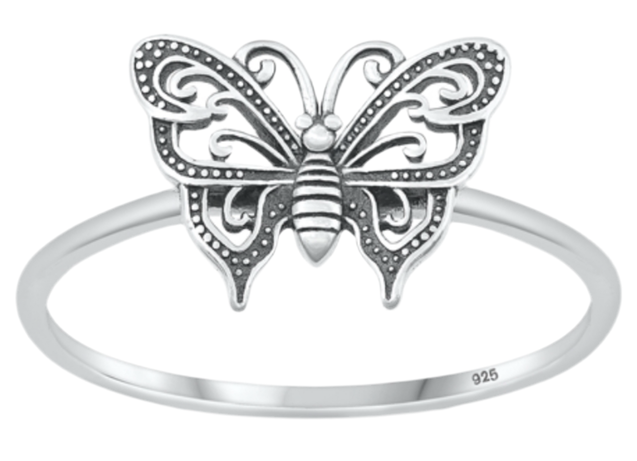 Sortija de mariposa