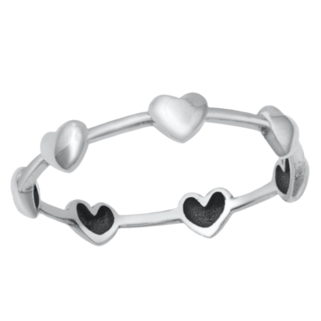 Sortija de corazones