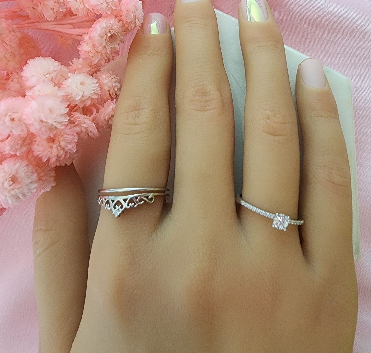Set de sortijas de corona