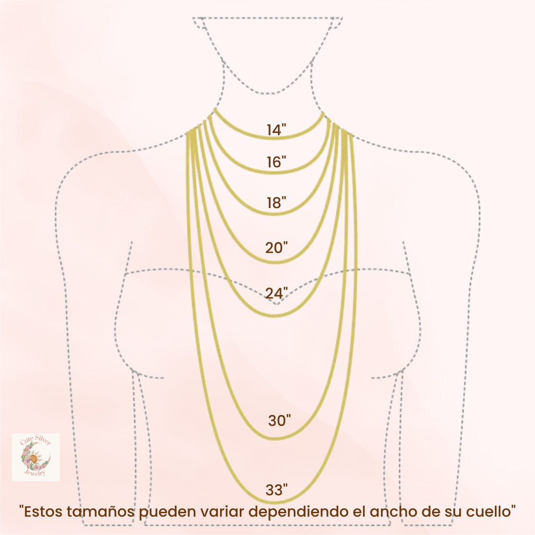 Silver Beads cadena