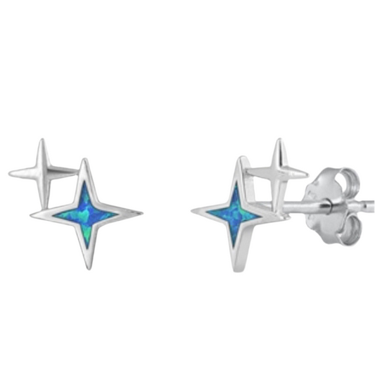 Pantallas de estrellas con piedras opal