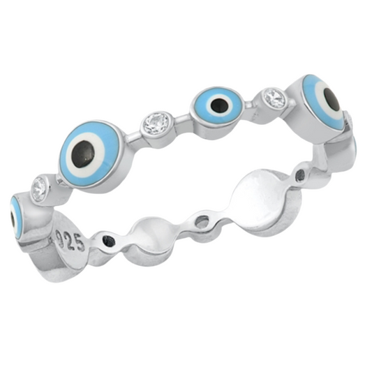 Sortija de evil eye