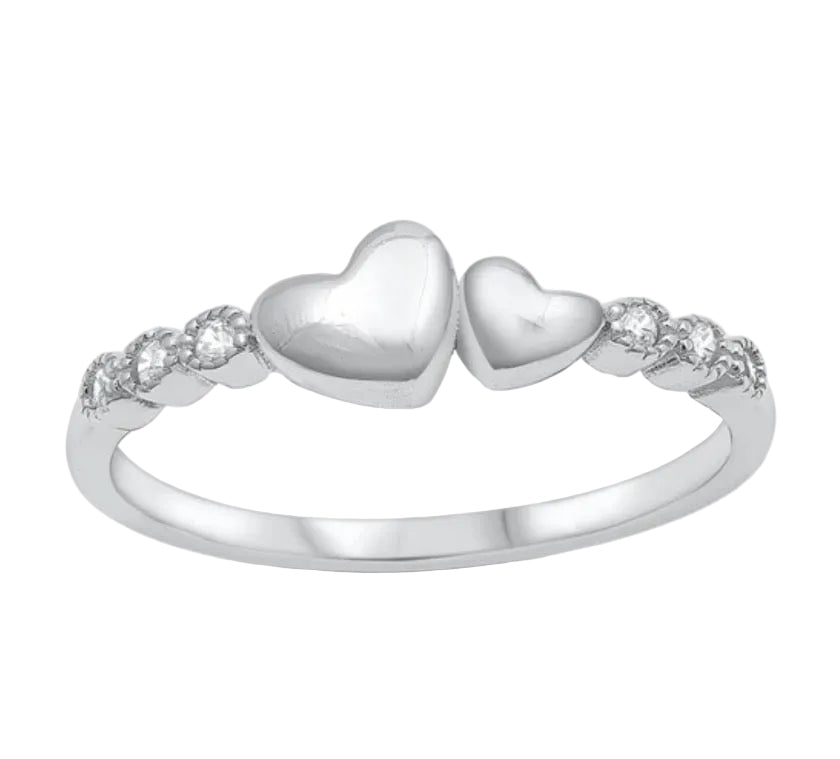 Sortija de corazones