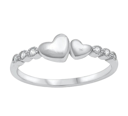 Sortija de corazones