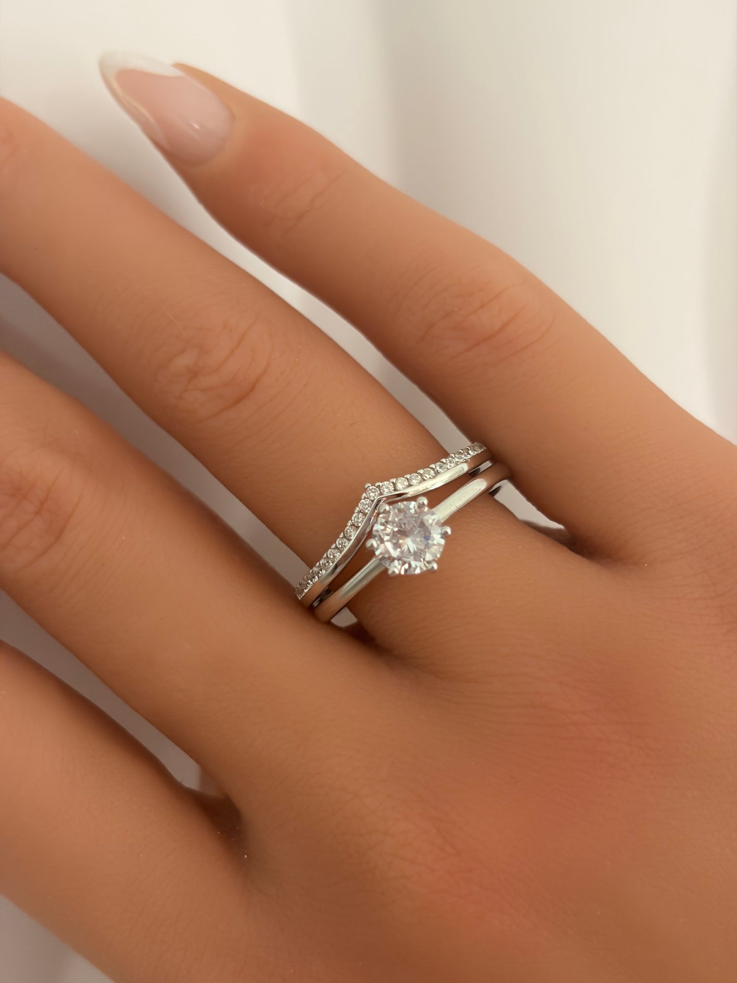 Set de sortijas de matrimonio