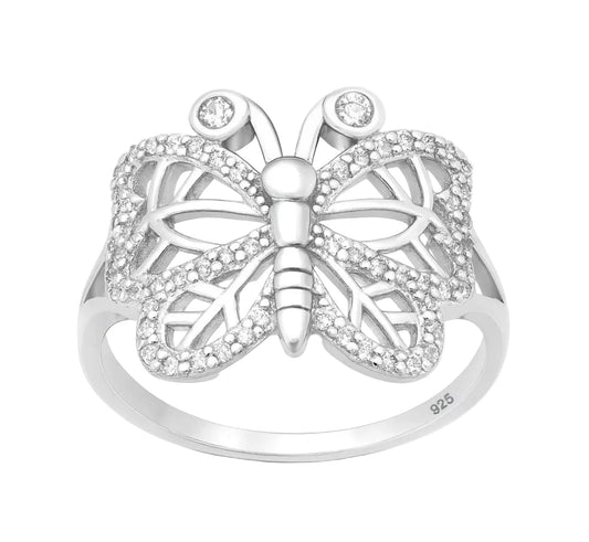 Sortija de mariposa