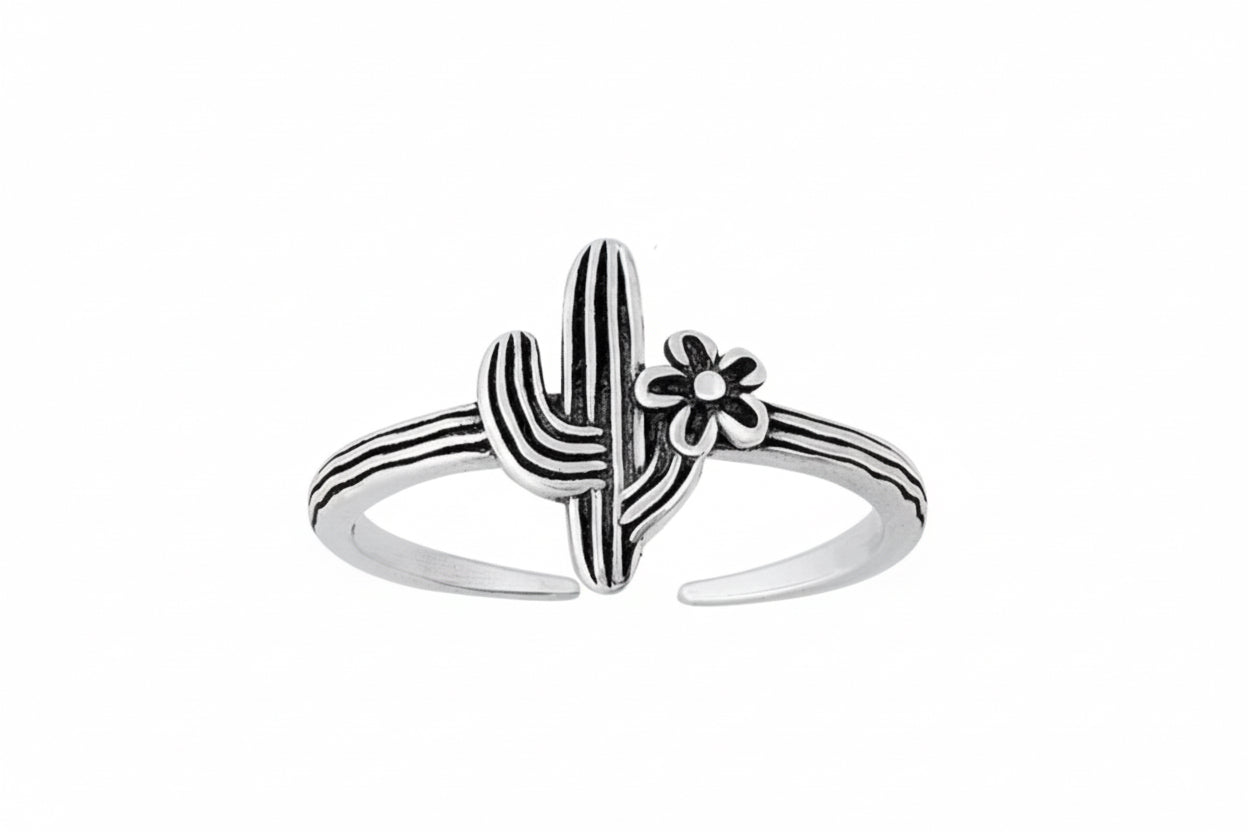 Sortija para pies de cactus