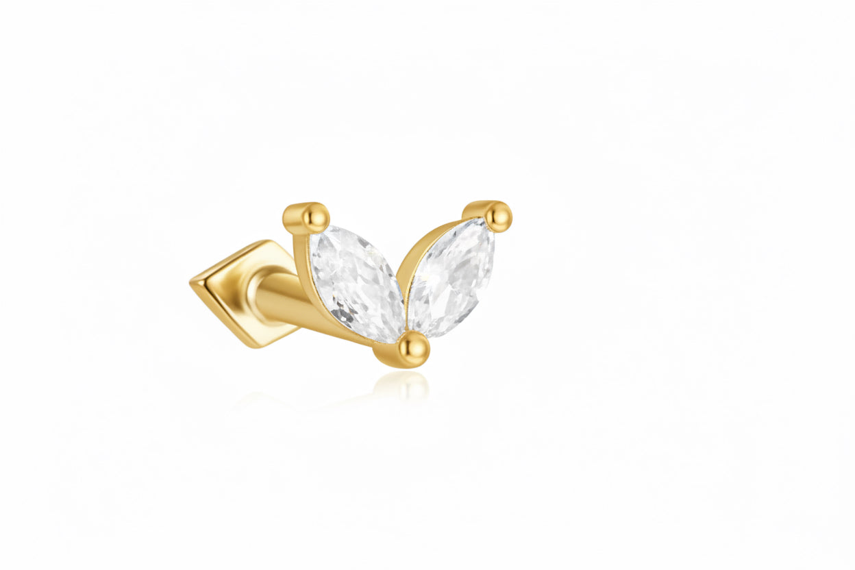 Pantalla para piercings