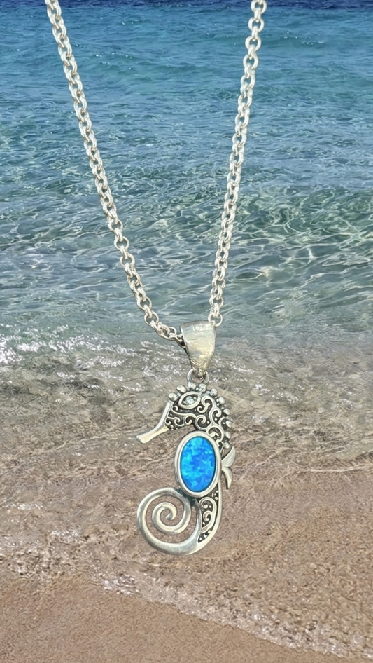 Collar de caballito de mar